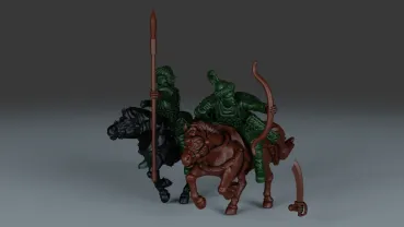 Mongol Riders